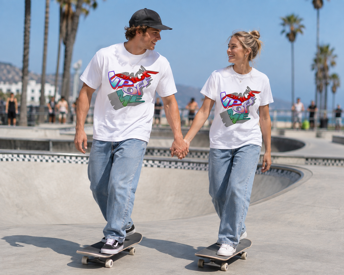 BACK UP OFF ME | Premium Graphic T-Shirt