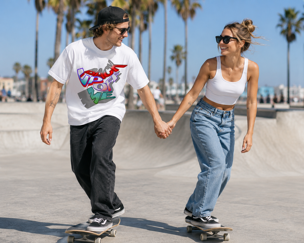 BACK UP OFF ME | Premium Graphic T-Shirt