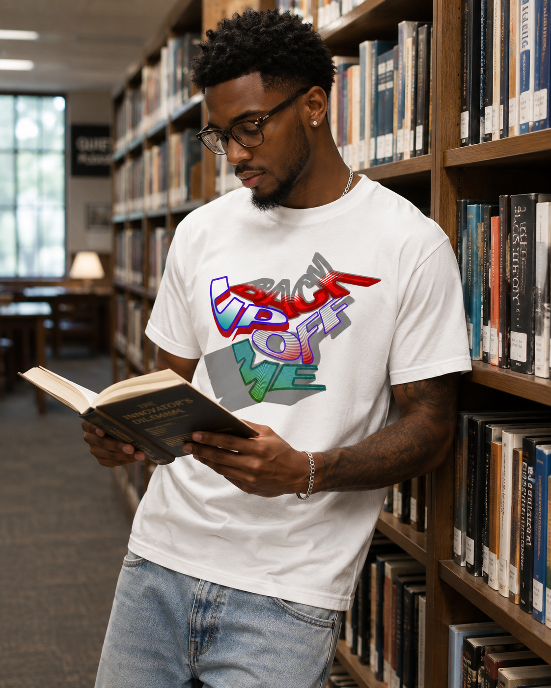BACK UP OFF ME | Premium Graphic T-Shirt