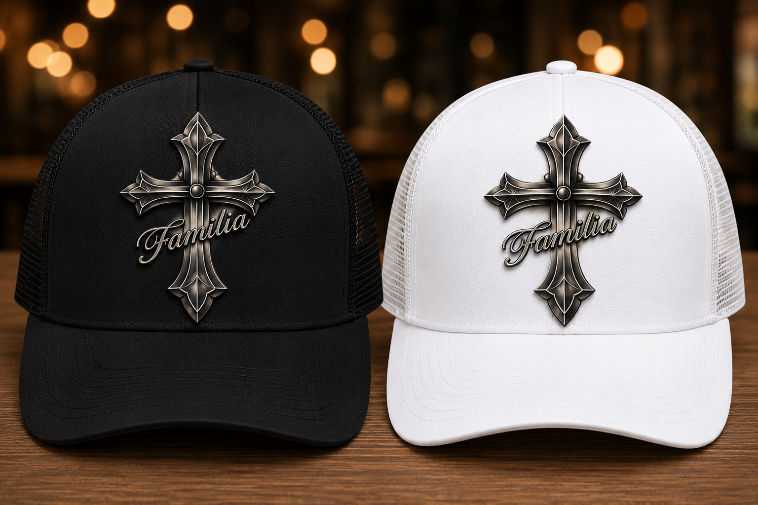 Familia Cross Premium Trucker Hat
